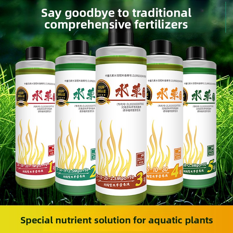 Aquarium Plant Liquid Fertilizer - Fertilizante para plantas de aquário -