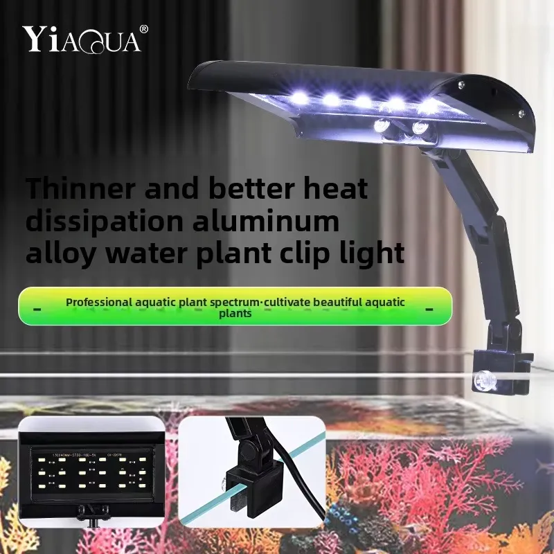 Planted Aquarium Hours - Luz de Aquário de Alumínio com