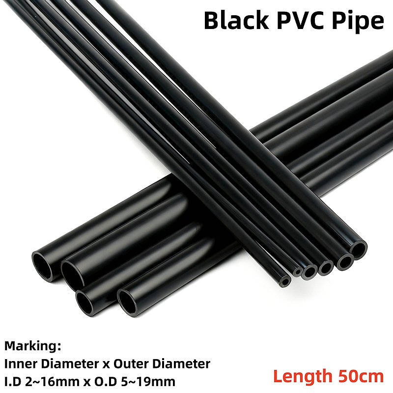 Planted Aquarium Youtube - 2~5 PEÇAS Tubo de PVC Preto