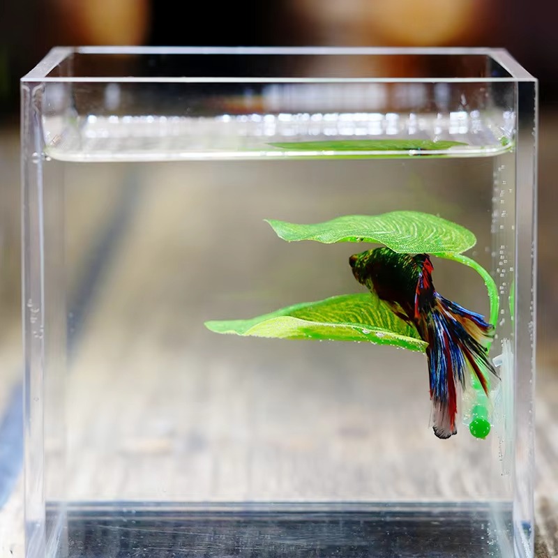 Planted Aquarium Betta - Decoração de Folhas Artificiais para Aquário