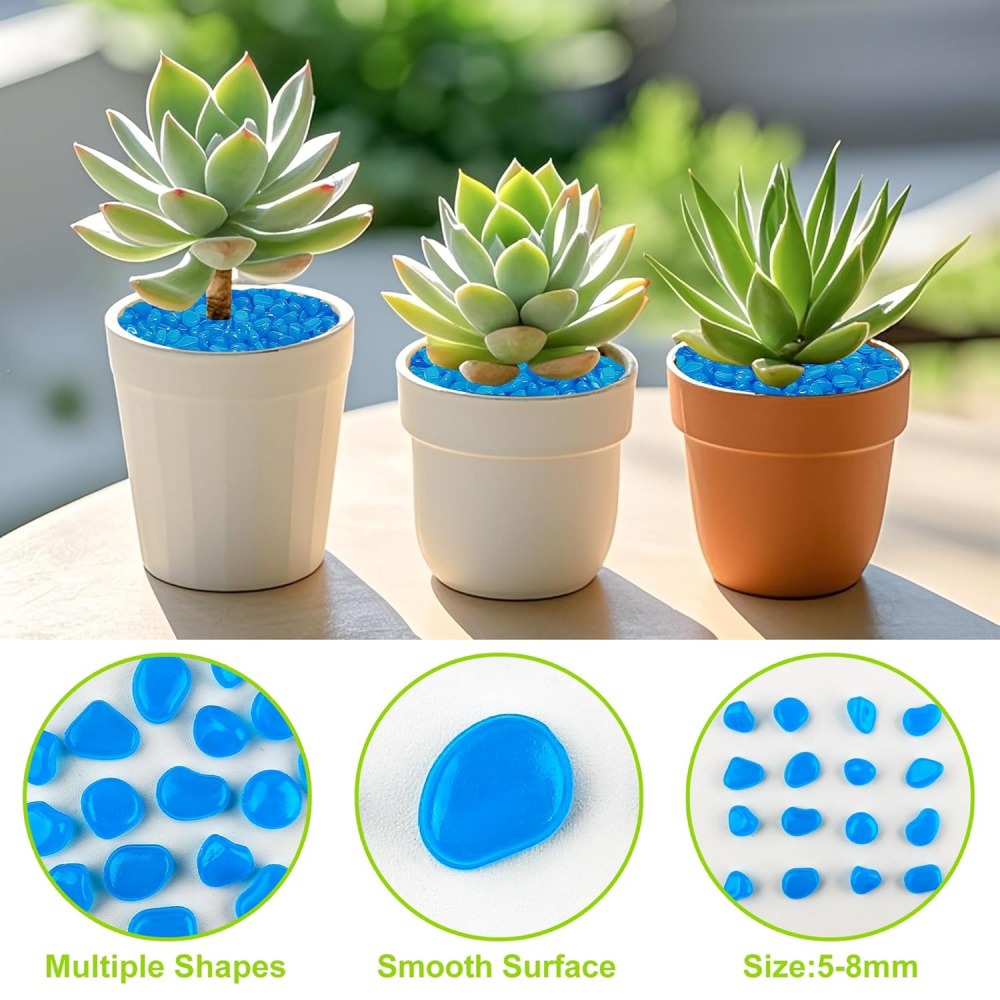 Planted Aquarium Materials - Pacote com 100 pedras que brilham