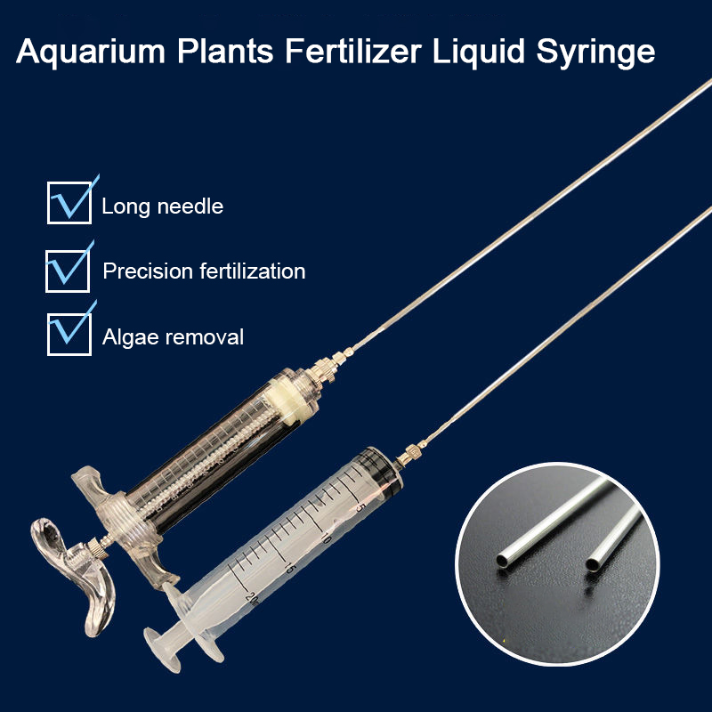 Aquarium Plant Liquid Fertilizer - Seringa De Crescimento De Plantas De