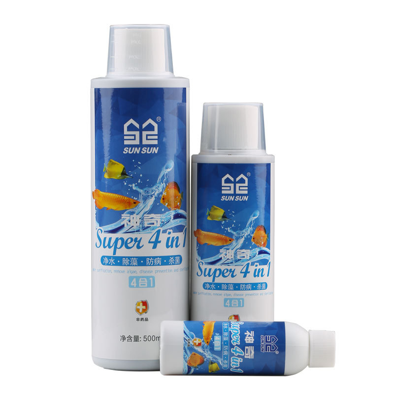 Planted Aquarium Algae Remover - Condicionador de água para aquário Sunsun