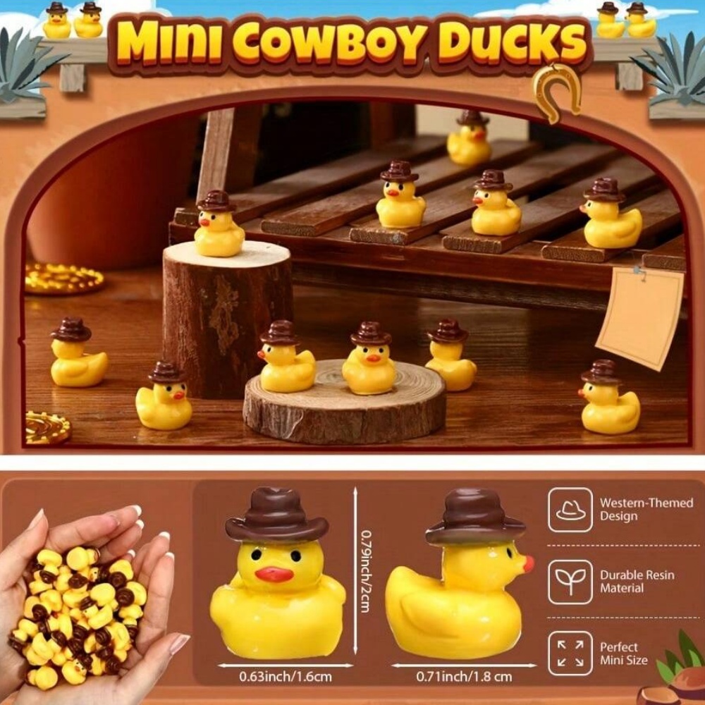 50 Peças Mini Patinhos de Resi - Aquarium Planting Ideas avaliação e preço