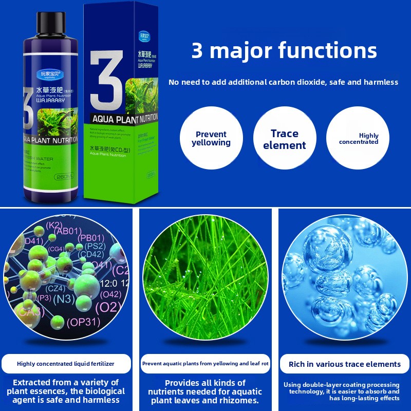 Fertilizante líquido para plan - Aquarium Plant Liquid Fertilizer avaliação e preço