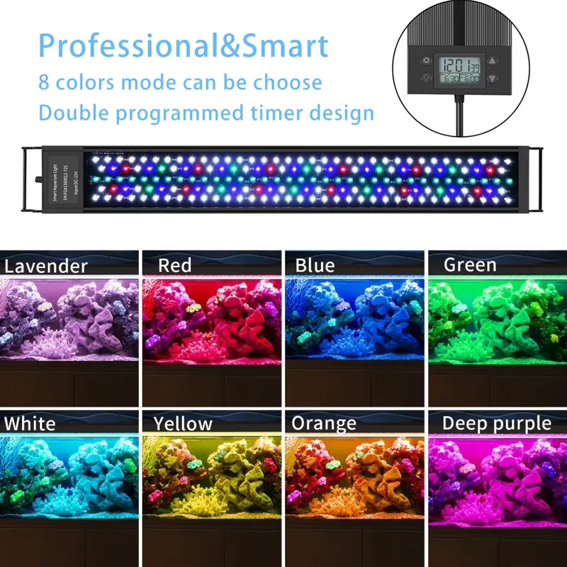 Luz LED para Aquário de 75cm 3 - Planted Aquarium Hours avaliação e preço