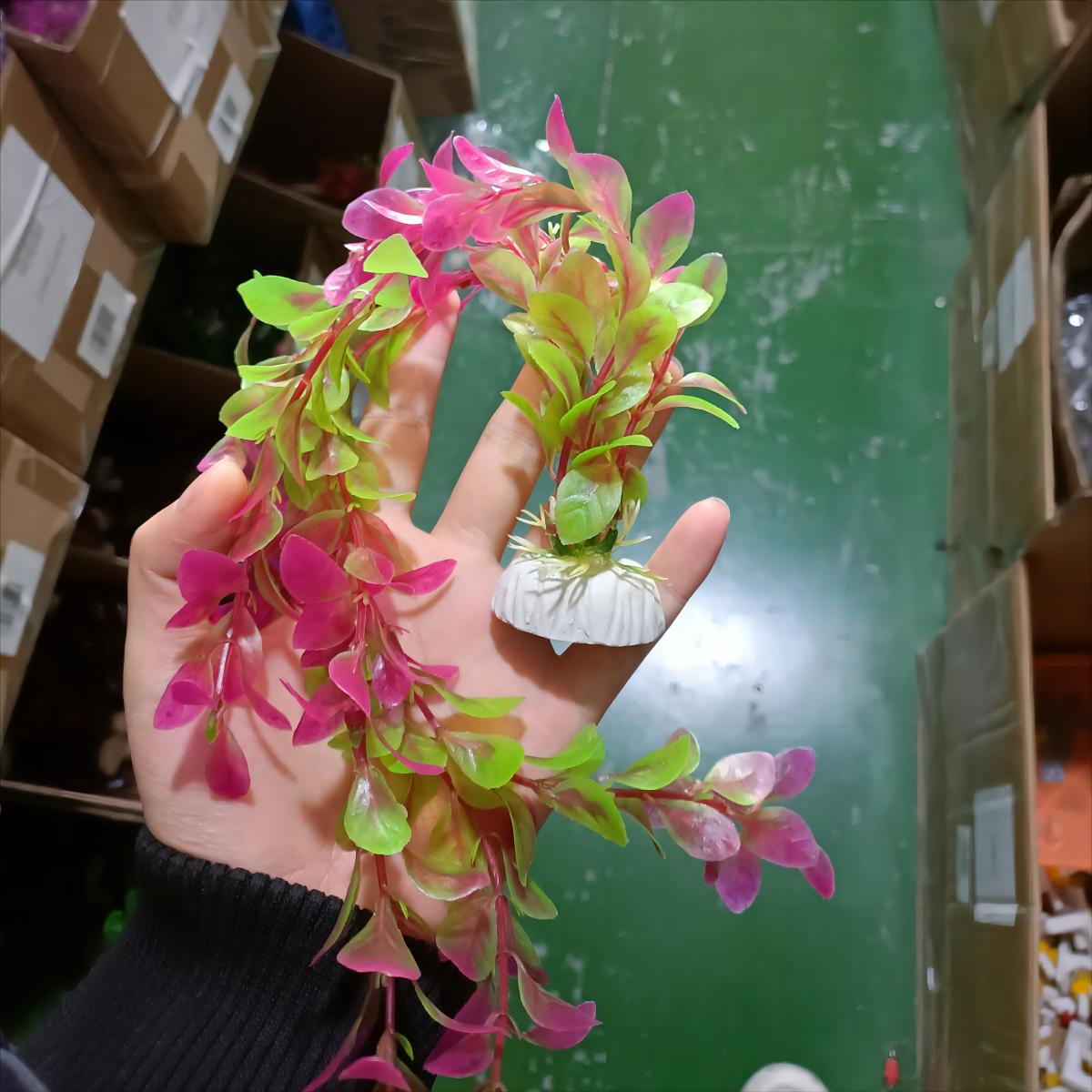 Plantas Artificiais Simulação  - Planted Aquarium Materials avaliação e preço