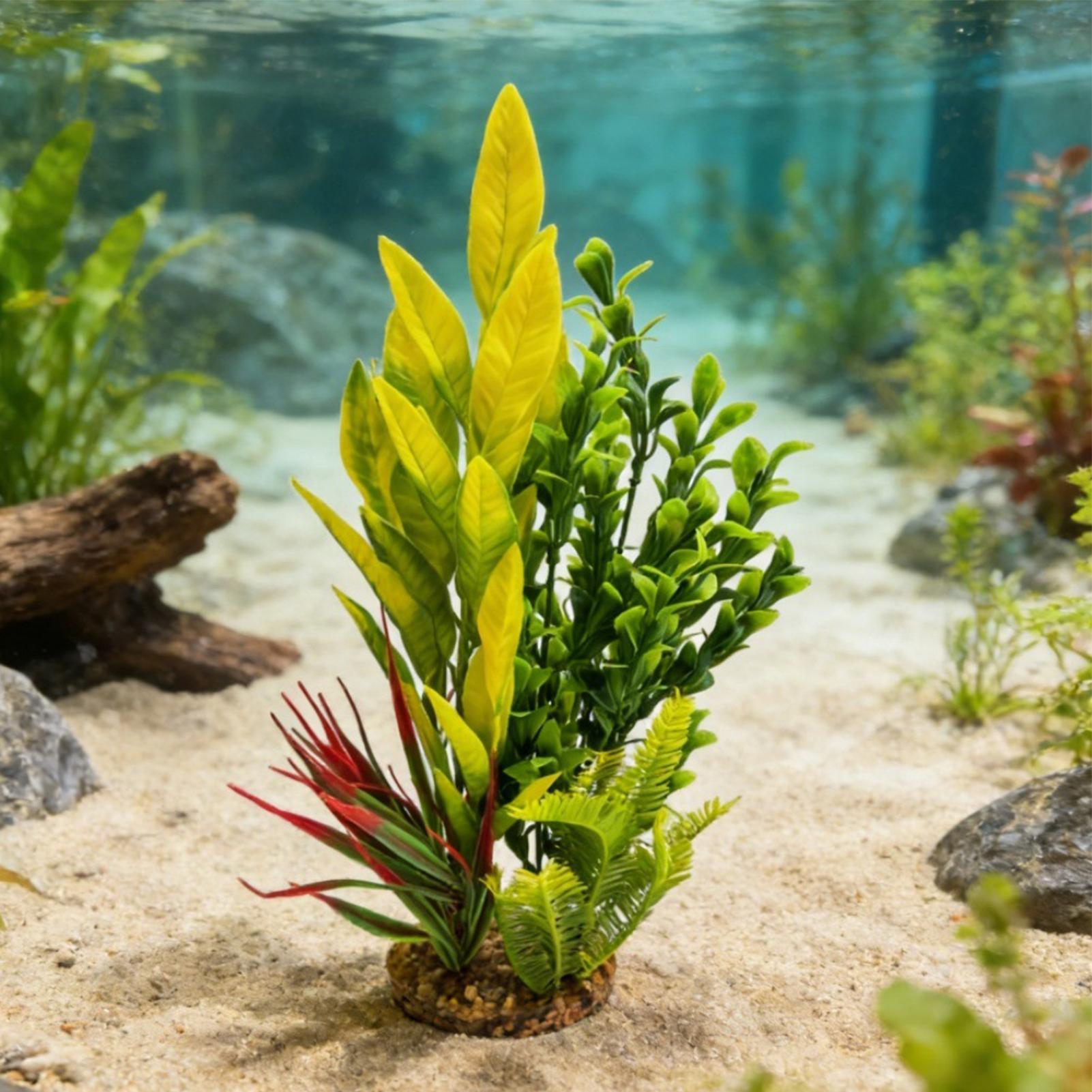 Plantas Artificiais para Aquár - Planted Aquarium Betta avaliação e preço
