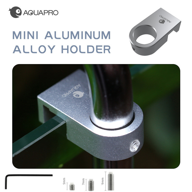 Mini suporte de liga de alumín - Planted Aquarium Youtube avaliação e preço