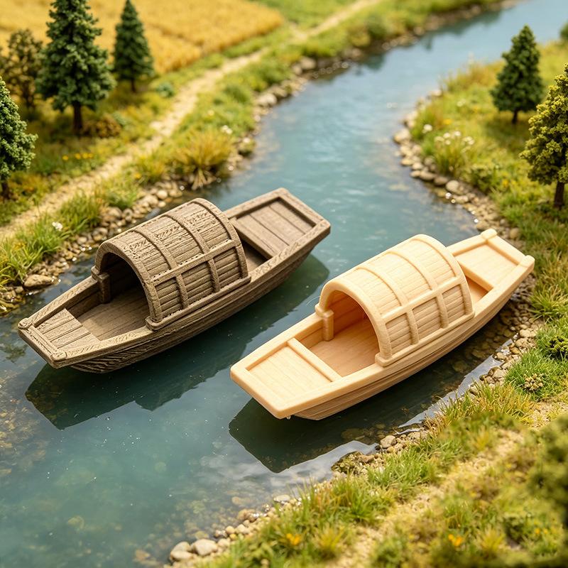 【S】Miniatura de Barco Flutuant - Aquarium Planting Ideas avaliação e preço