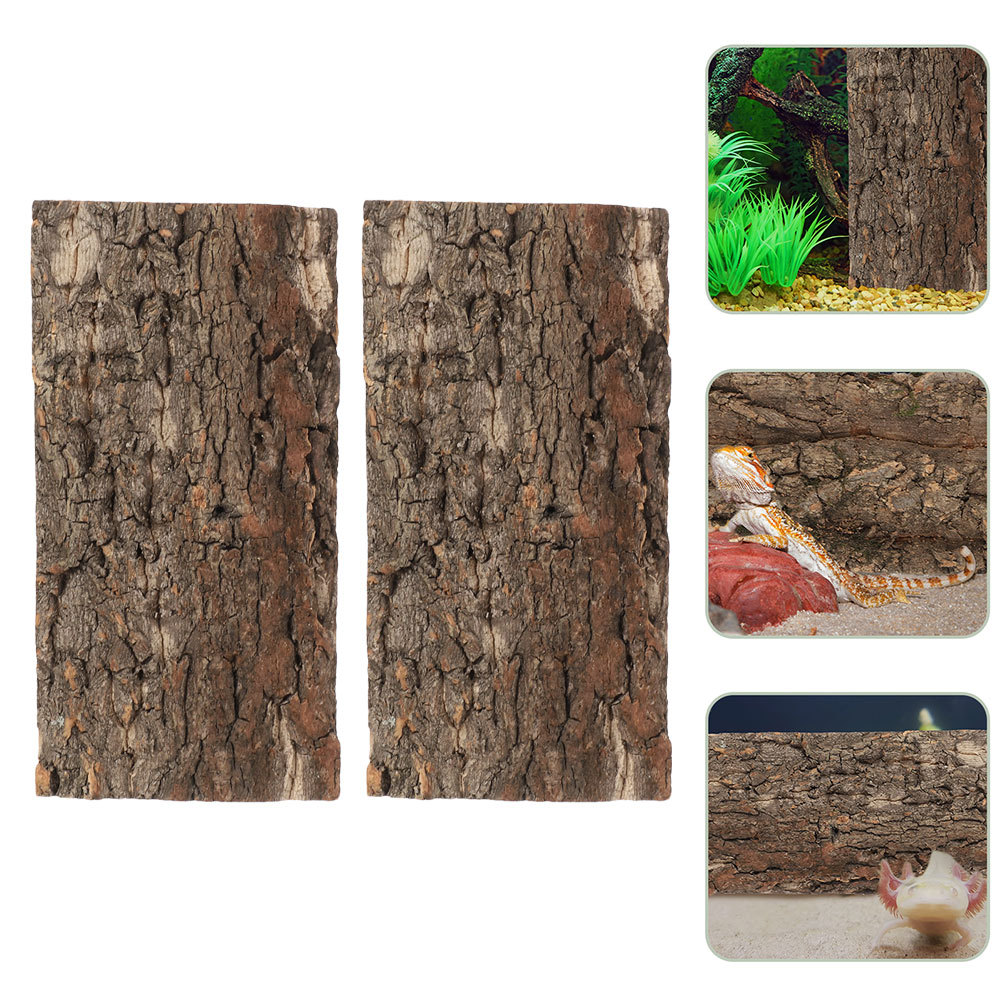 2 pçs terrário casca de cortiç - Aquarium Planting Ideas avaliação e preço