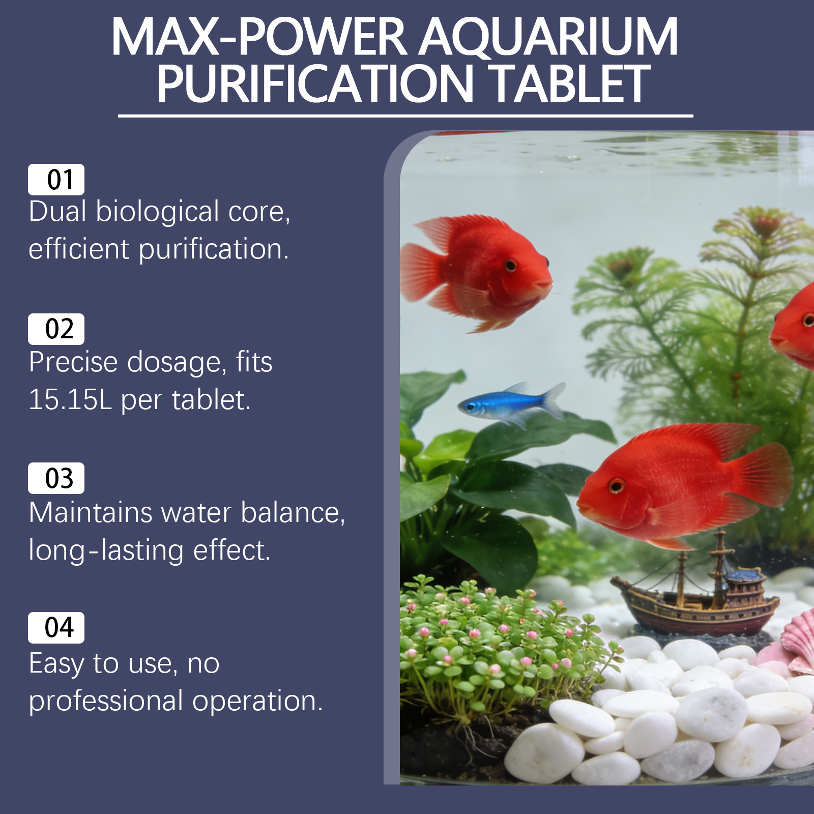 Comprimidos Removedores de Alg - Planted Aquarium Algae Remover avaliação e preço