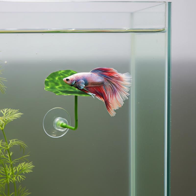 3/5/10 PCS Folha de Lótus Simu - Planted Aquarium Betta avaliação e preço