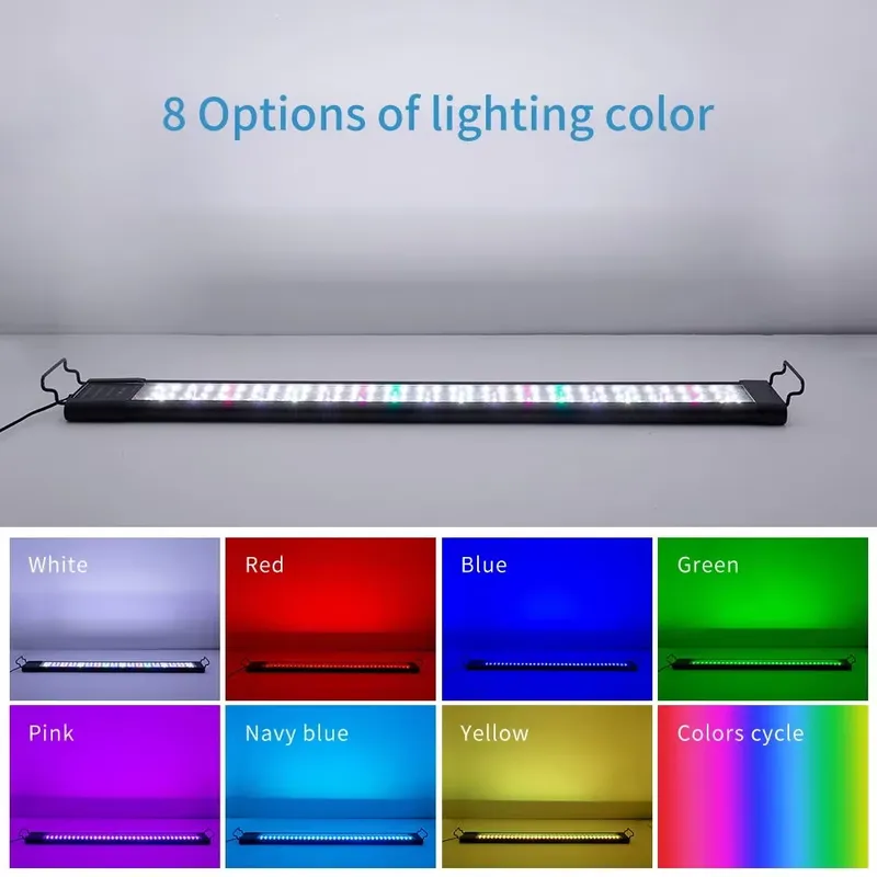 Luz LED para Aquário 48W IP68  - Planted Aquarium Hours avaliação e preço